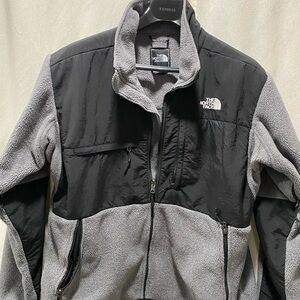 The North Face Men's Black and Gray Denali Jacket (Please Read)